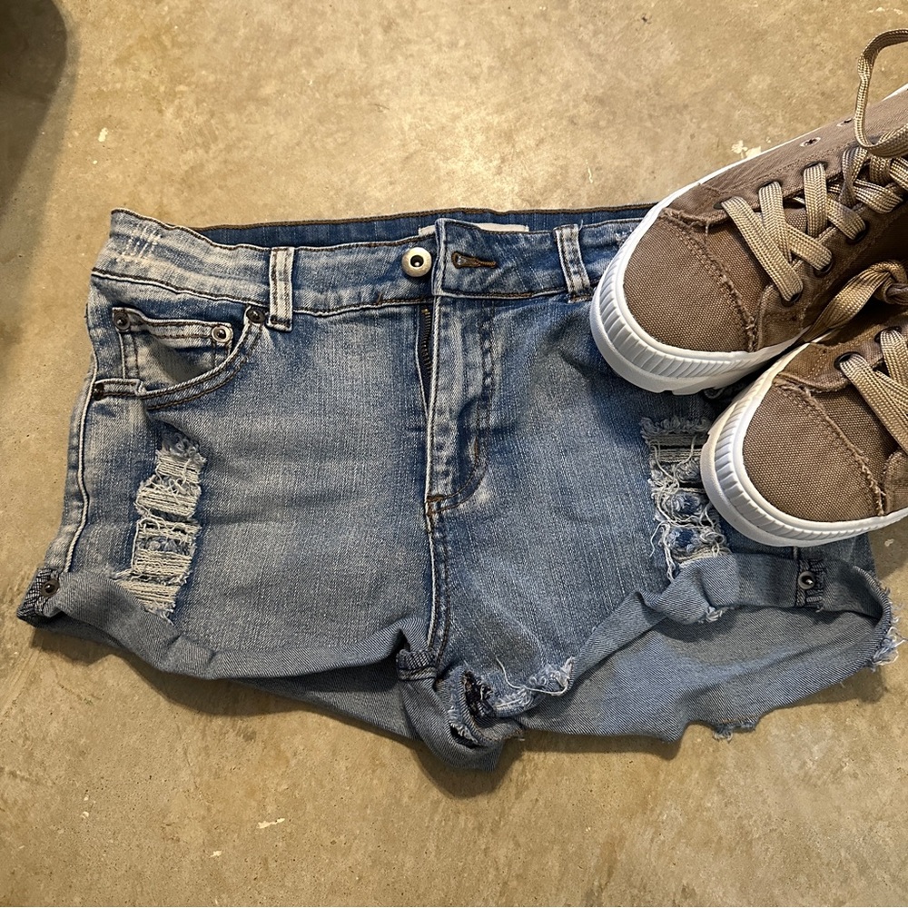 Blue Jean Shorts
